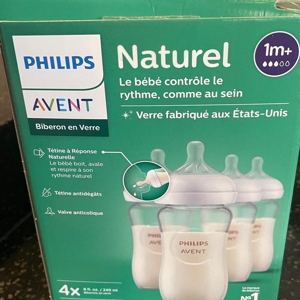Philips Avent Natural 8 oz bottles